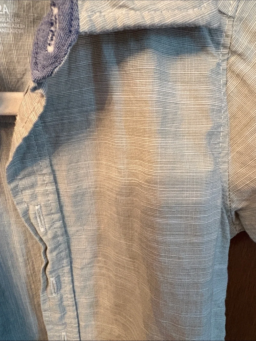 OshKosh B'gosh Short-Sleeve Button-Down Shirt in Sage Green
